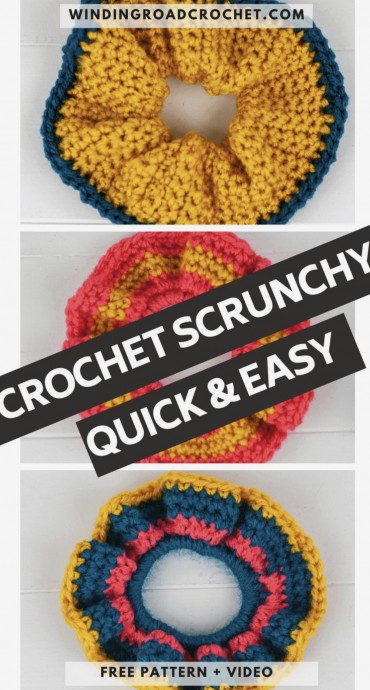 Crochet Scrunchies for Beginners