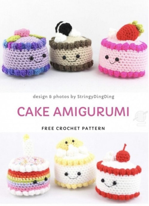 DIY Cake Amigurumi