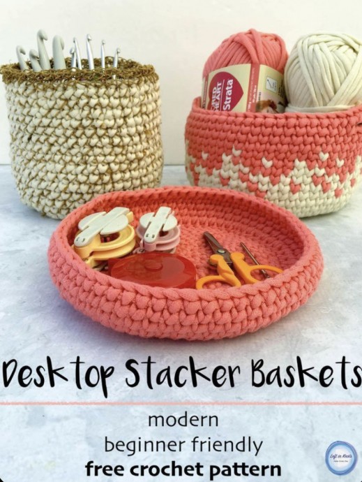 Create Beautiful Crochet Nesting Baskets for Home Organization Create Beautiful Crochet Nesting Baskets for Home Organization
