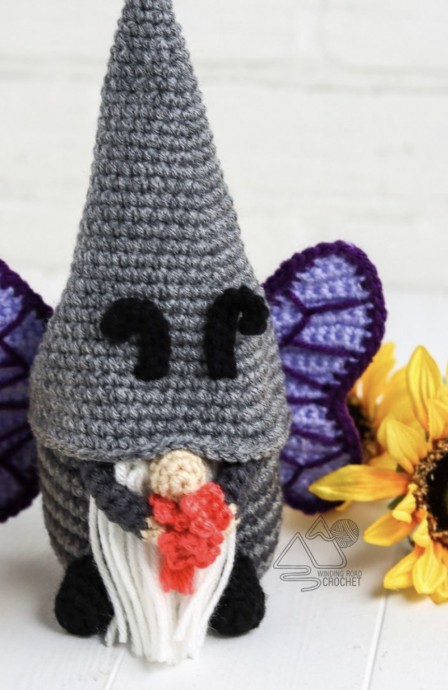 Crochet a Butterfly Gnome