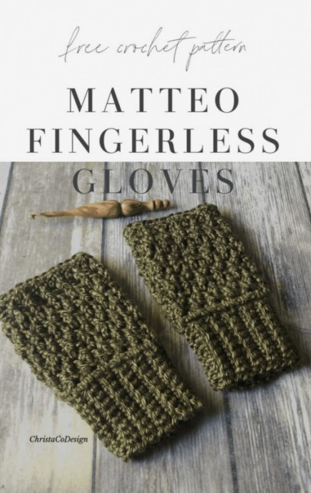 DIY Matteo Fingerless Gloves