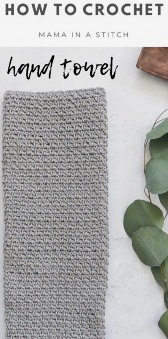 How To Crochet A Hand Towel