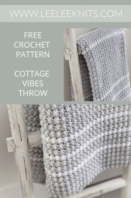 Crochet a Simple Throw Blanket