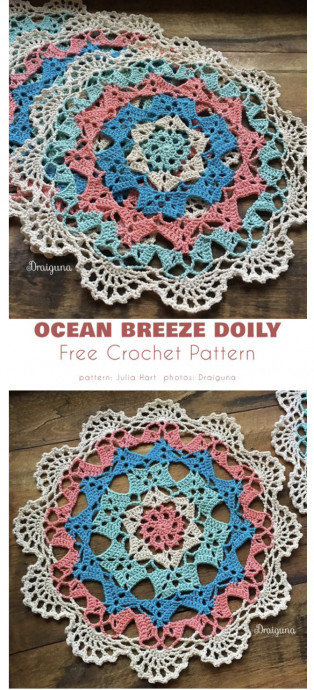 DIY Ocean Breeze Doily