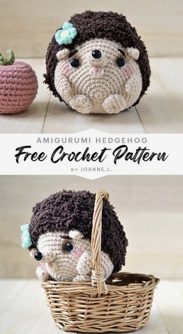 DIY Amigurumi Hedgehog