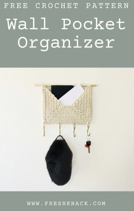 Easy Wall Pocket Organizer