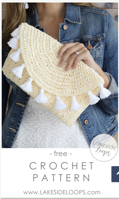 Easy Evelyn Crochet Clutch