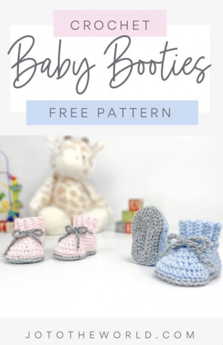 Simple Baby Booties