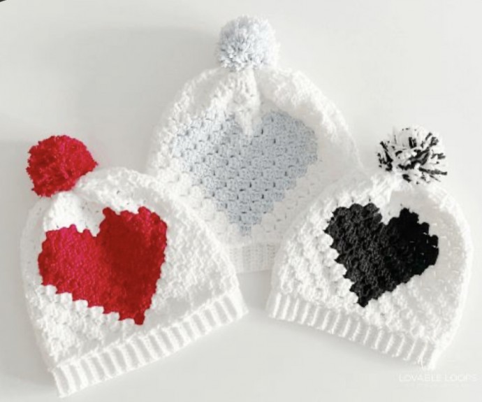 DIY Heart Hat