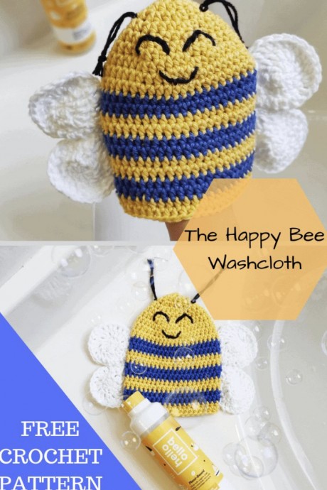 Transform Shower Time with the Happy Bee Washcloth - A Fun and Colorful Gift for Kids Transform Shower Time with the Happy Bee Washcloth - A Fun and Colorful Gift for Kids