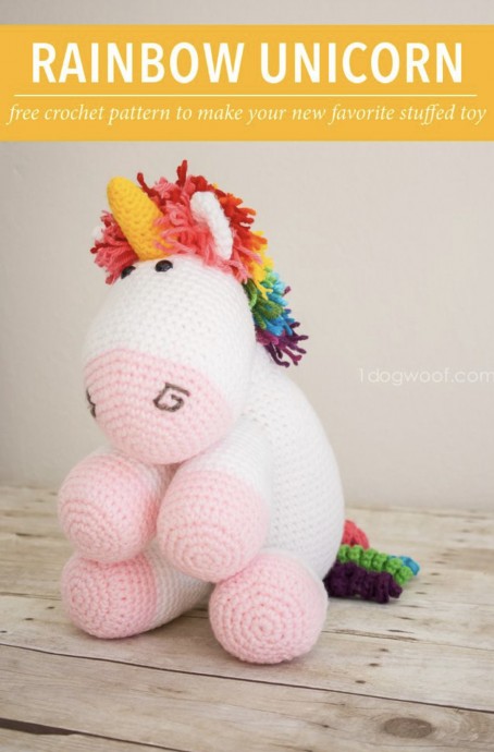 Create a Beautiful Colorful Unicorn Crochet: Step-by-Step Guide Create a Beautiful Colorful Unicorn Crochet: Step-by-Step Guide