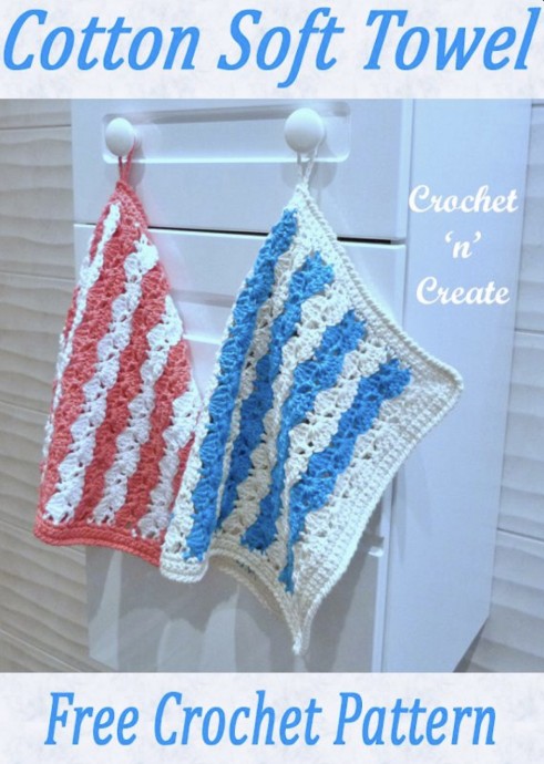 Crochet a Cotton Soft Towel