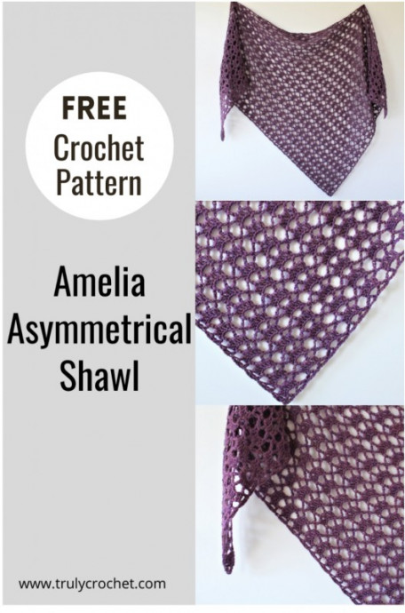 Easy Asymmetrical Shawl