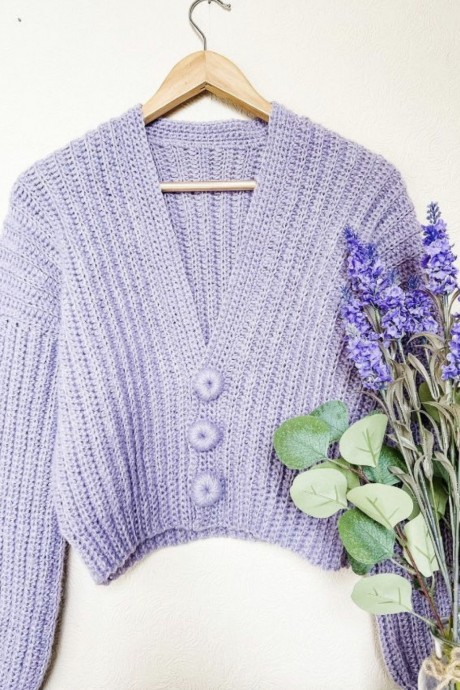 Lovely Crochet Eriu Cardigan