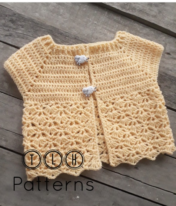 Simple Baby Cardigan