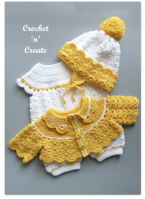 Create a Beautiful Baby Romper Outfit with This Free Crochet Tutorial Create a Beautiful Baby Romper Outfit with This Free Crochet Tutorial