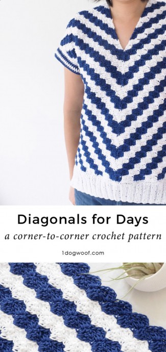 Transform Your Spring Wardrobe with the Diagonals for Days C2C Crochet Top Transform Your Spring Wardrobe with the Diagonals for Days C2C Crochet Top