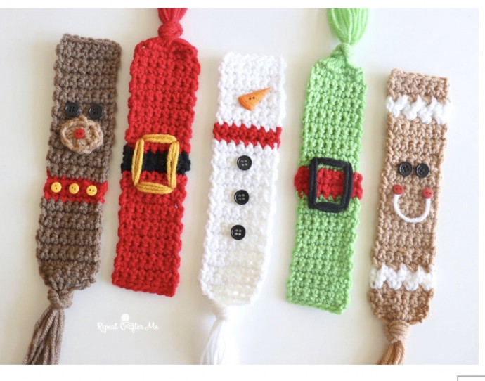 Crochet Christmas Buddy Bookmarks: A Quick and Easy DIY Guide for Seasonal Crafting Crochet Christmas Buddy Bookmarks: A Quick and Easy DIY Guide for Seasonal Crafting