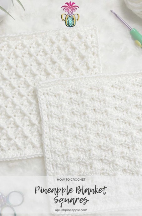 Simple Crochet Blanket Squares