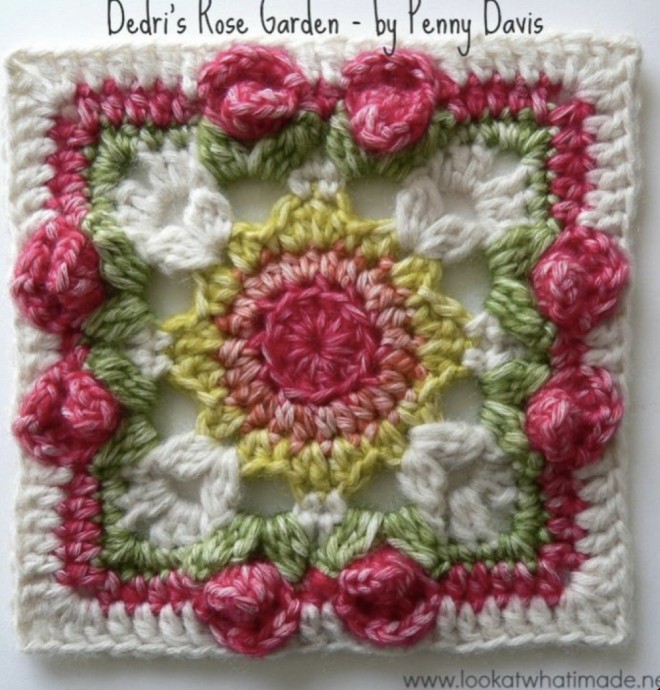 Create a Stunning Dedri's Rose Garden Square: Your Guide to DIY Crochet Patterns Create a Stunning Dedri's Rose Garden Square: Your Guide to DIY Crochet Patterns