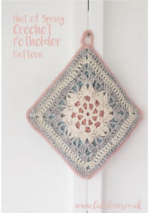 Beautiful Spring Potholder