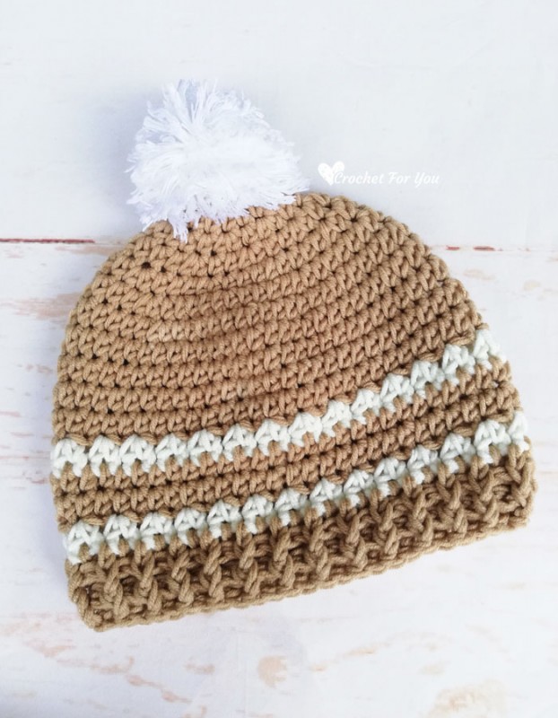 ​Crochet Gingerbread Hat