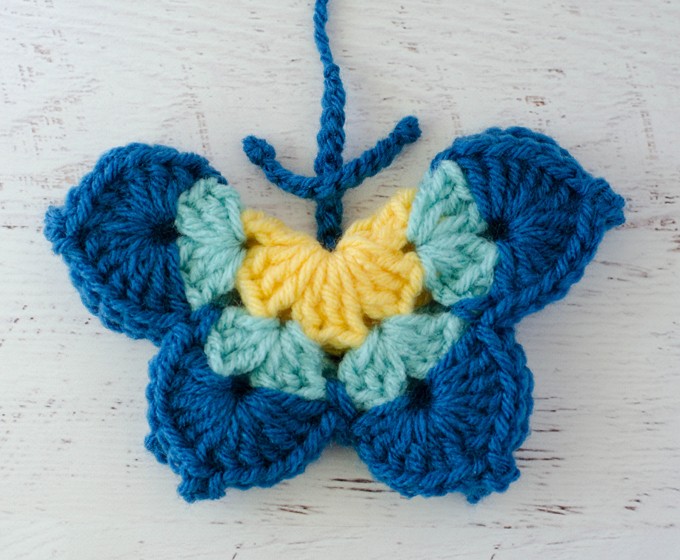 Helping our users. ​Crochet Butterfly.