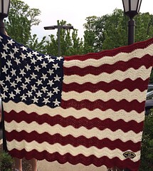 Helping our users. American Flag Crochet Blanket. Helping our users. American Flag Crochet Blanket.