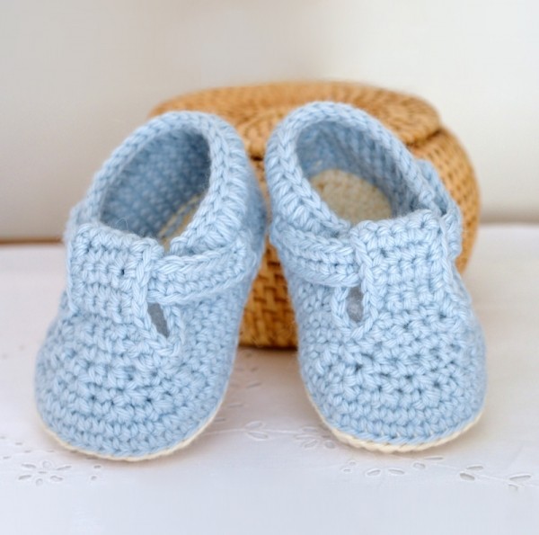 Inspiration. Crochet Baby Booties.