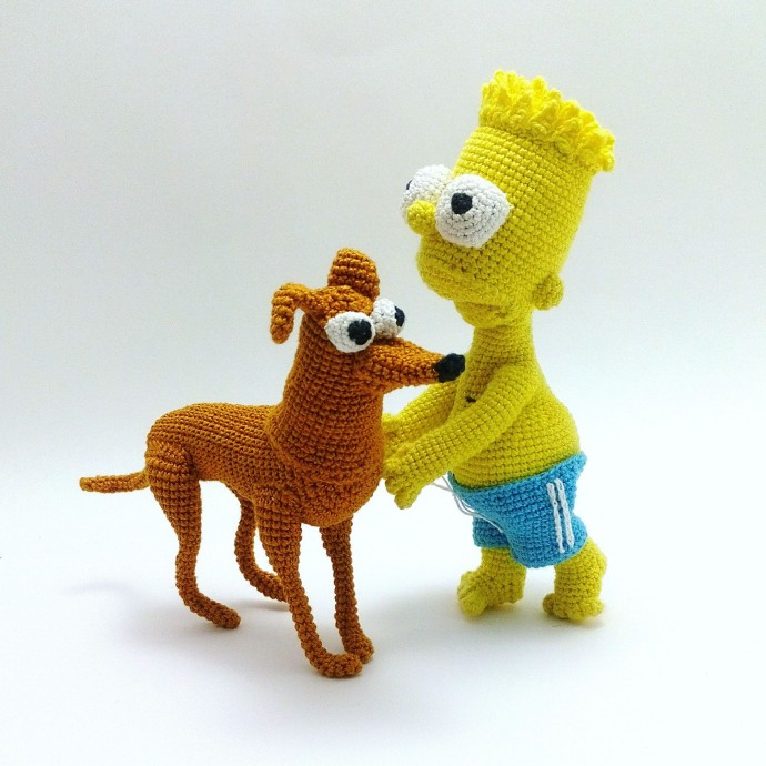 Inspiration. Crochet Cartoon Characters.