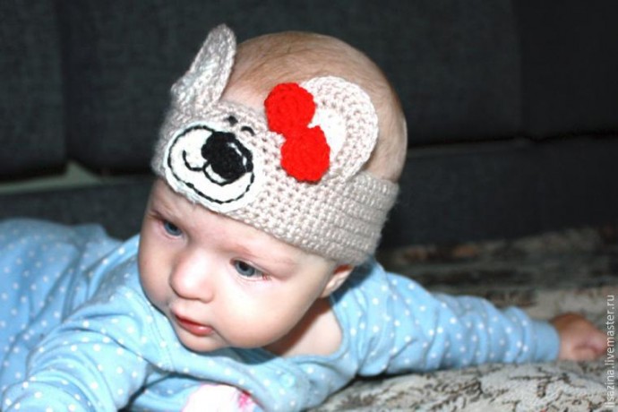 ​Baby Crochet Headband