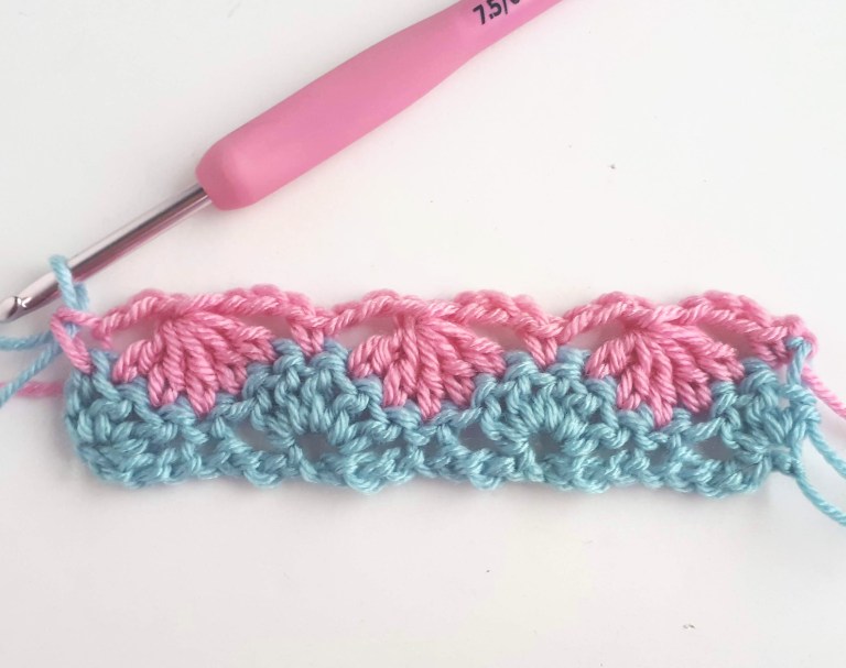 Feather Crochet Stitch