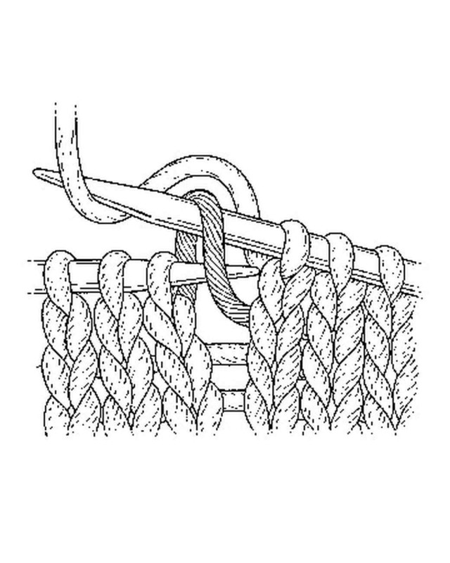 Helping Gillh57. ​Neck-Tie Knit Scarf.