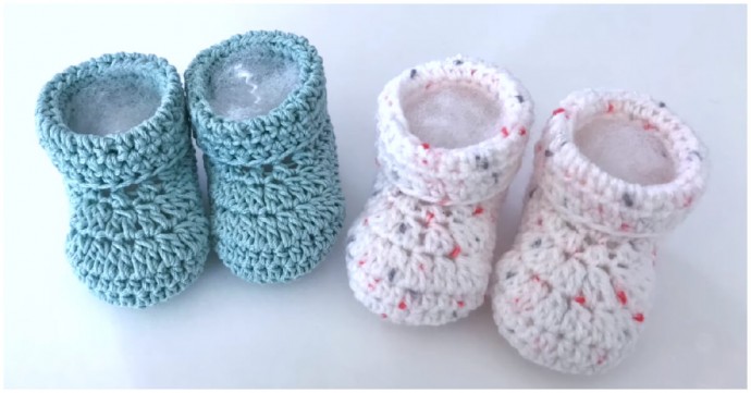 Inspiration. Crochet Baby Booties.