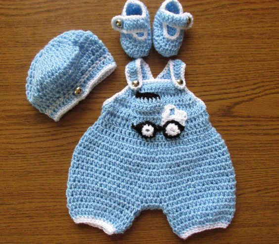 Inspiration. Crochet Baby Suits.