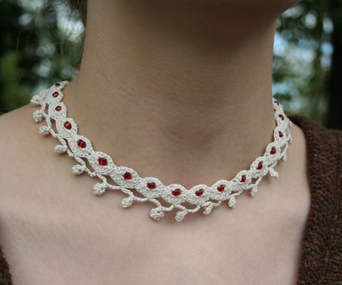 Inspiration. Crochet Neck-Laces.