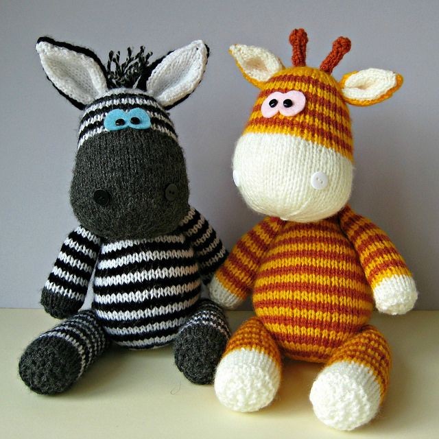 Inspiration. Knit Toys.