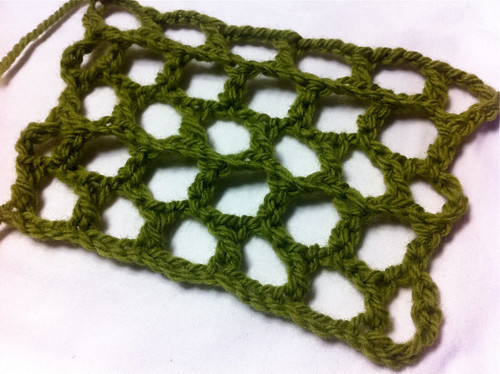 ​Net Honeycomb Crochet Pattern