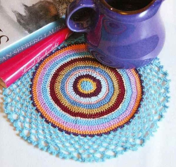 ​Colorful Crochet Doily