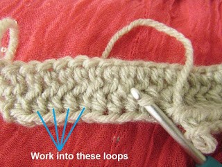 Helping our users. ​Crochet Braided Cowl.