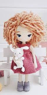 Inspiration. Crochet Dolls' Hair.