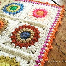 Inspiration. Granny Squares Blankets.