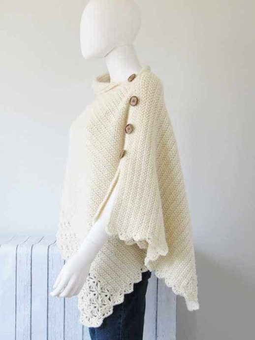 ​Crochet Shawl-Sweater