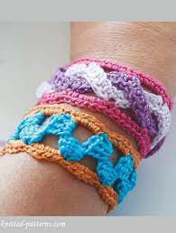 Inspiration. Crochet Bracelets.