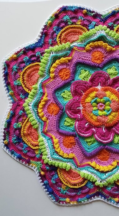 Inspiration. Crochet Mandalas.