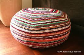 Inspiration. Crochet Poufs.