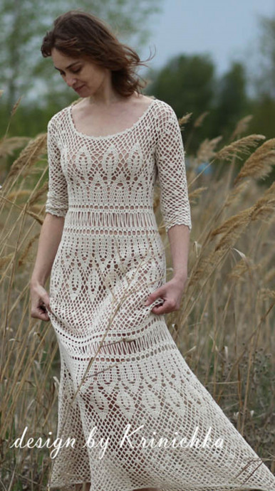 Inspiration. Crochet Wedding Dress.