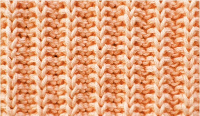 Simple Knit Rib Pattern
