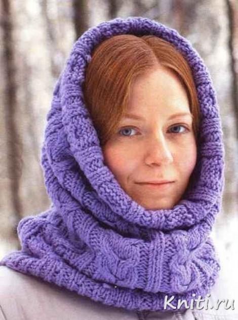 ​Violet Cowl-Hood