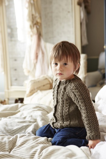 Helping our users. ​Knit Toddler Cardigan.